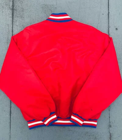 1980’s Philadelphia 76ers Red Bomber Jacket