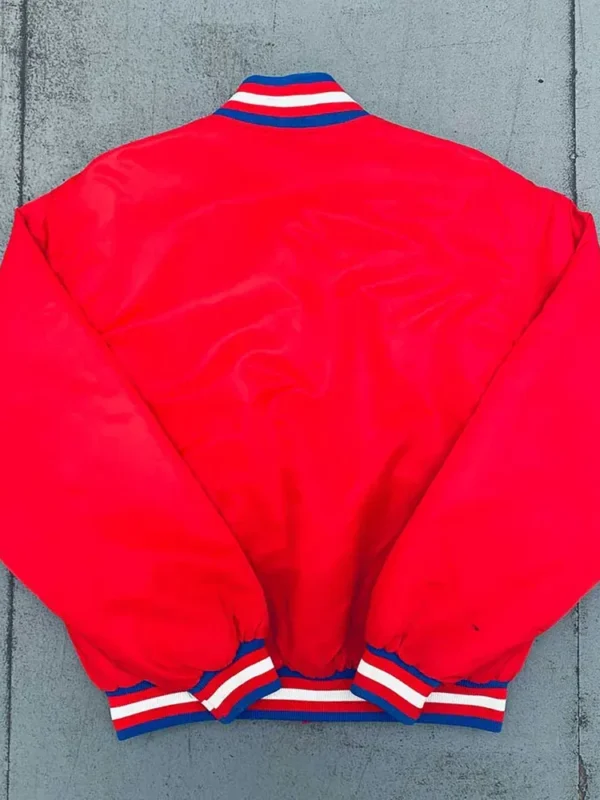 1980’s Philadelphia 76ers Red Bomber Jacket