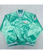 1980’s Philadelphia Eagles Green Satin Bomber Jacket