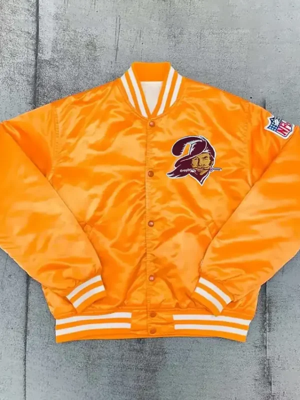 1980s Tampa Bay Buccaneers Creamsicle Bomber Jacket