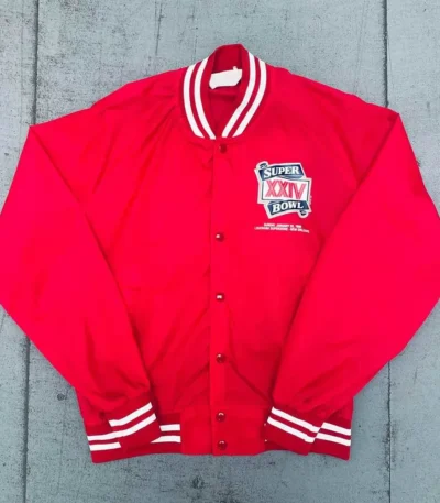 1989 Super Bowl XXIV San Francisco 49ers Jacket