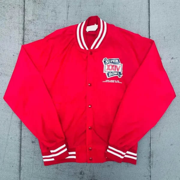 1989 Super Bowl XXIV San Francisco 49ers Jacket