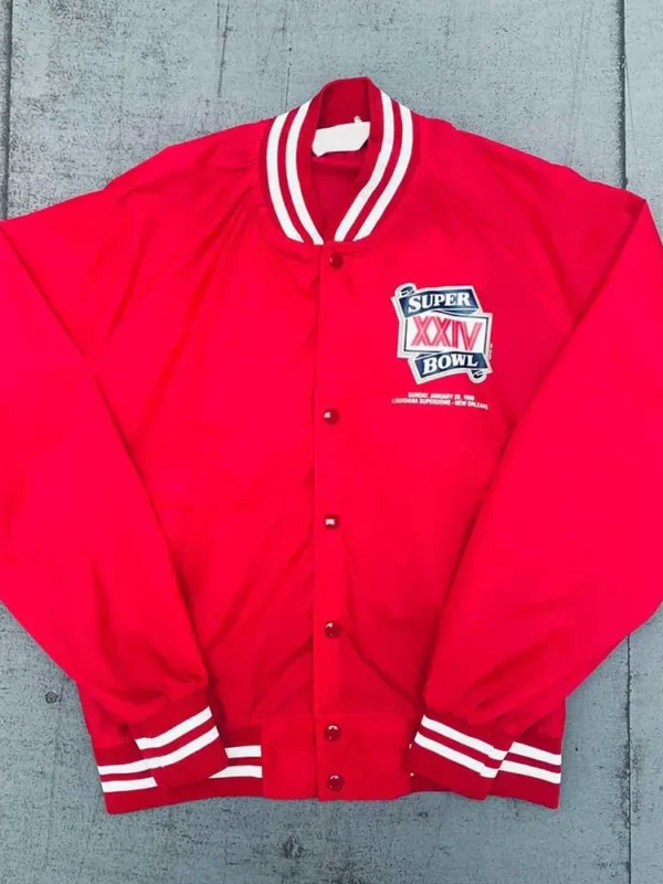 1989 Super Bowl XXIV San Francisco 49ers Jacket