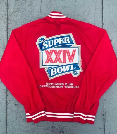 1989 Super Bowl XXIV San Francisco 49ers Jacket