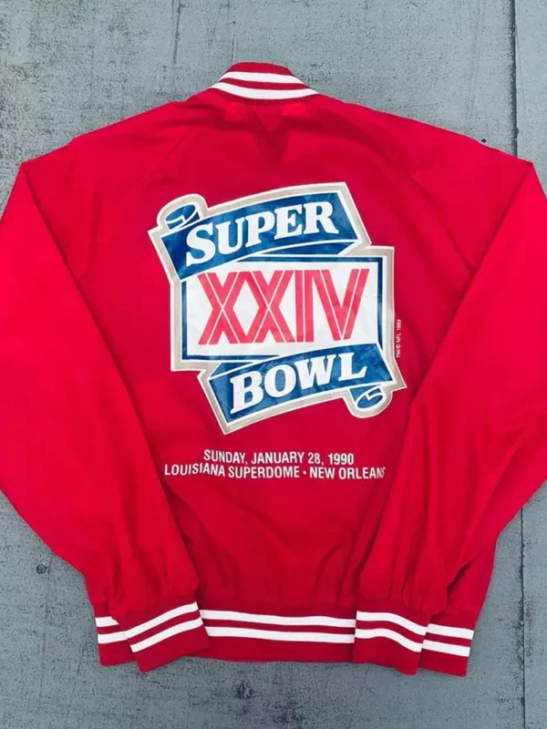 1989 Super Bowl XXIV San Francisco 49ers Jacket