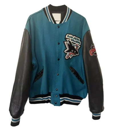1990s Jose Sharks Varsity Jacket