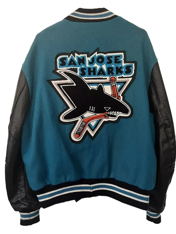 1990s Jose Sharks Varsity Jacket