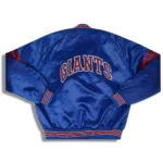 1990s New York Giants Varsity Satin Jacket