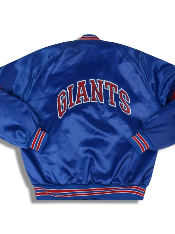 1990s New York Giants Varsity Satin Jacket