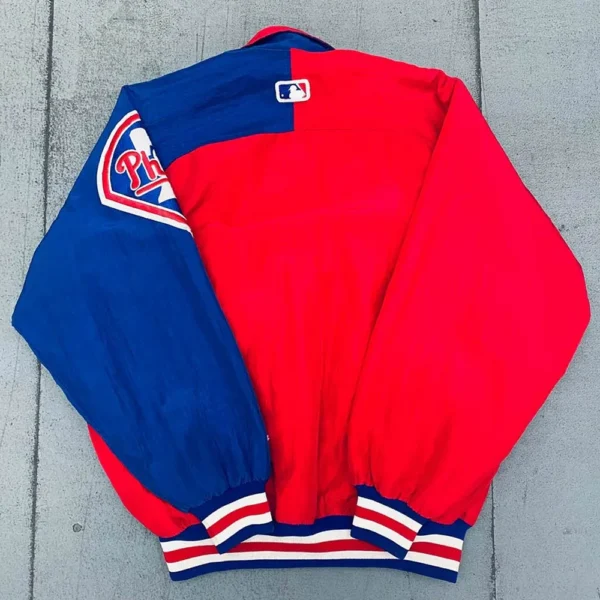 1990s Philadelphia Phillies Coachs Dugout Bomber Jacket