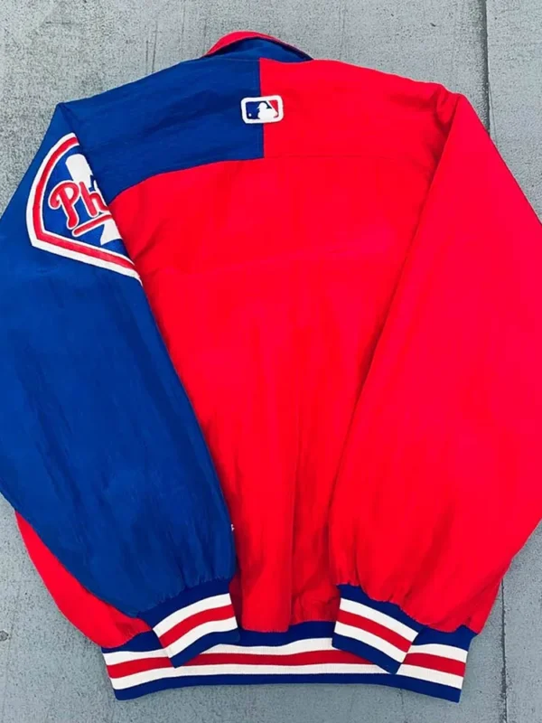1990s Philadelphia Phillies Coachs Dugout Bomber Jacket