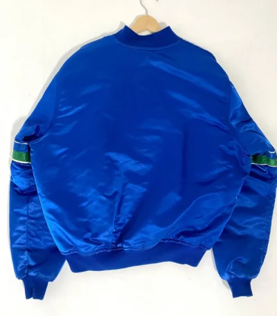 1990s Seattle Seahawks Royal Satin Jacket