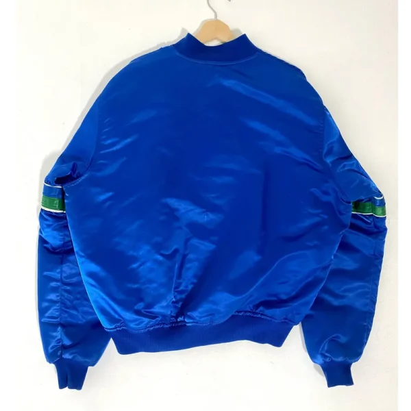 1990s Seattle Seahawks Royal Satin Jacket