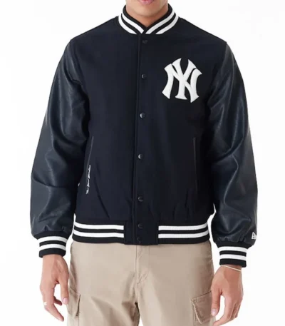 2009 NY Yankees World Series Navy Varsity Jacket