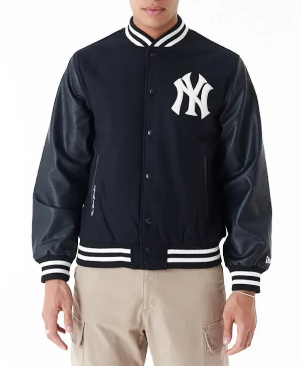 2009 NY Yankees World Series Navy Varsity Jacket