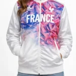 2026 Milano Cortina Olympic White France Jacket