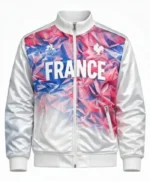 2026 Milano Cortina Olympic White France Jacket