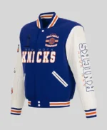 2026 NY Knicks Finals Varsity Jacket