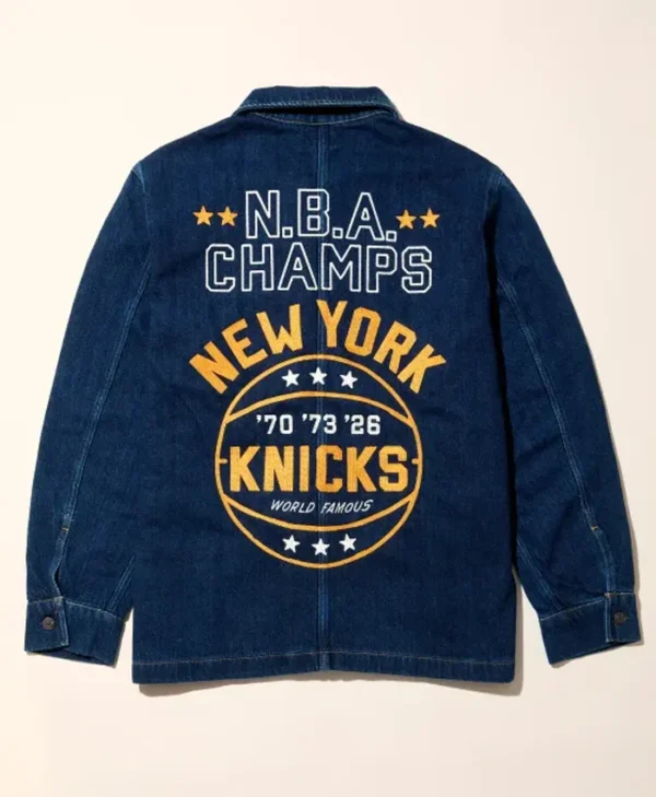 2026 NY Knicks Championship Studio Jacket