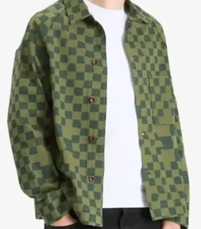 Off Campus S01 Stephen Kalyn Checkered Jacket