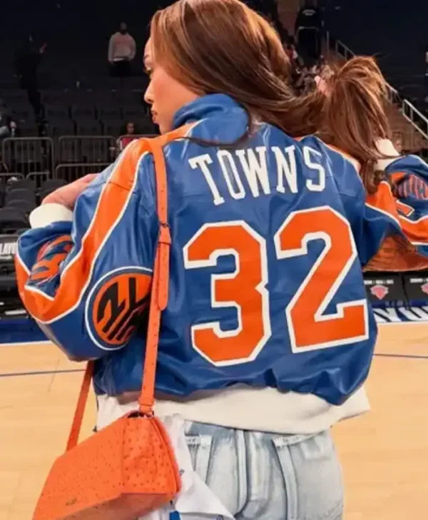 Playoff Game 2026 Jordyn Woods Knicks Jacket