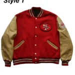 49ers SF Super Bowl Letterman Jacket