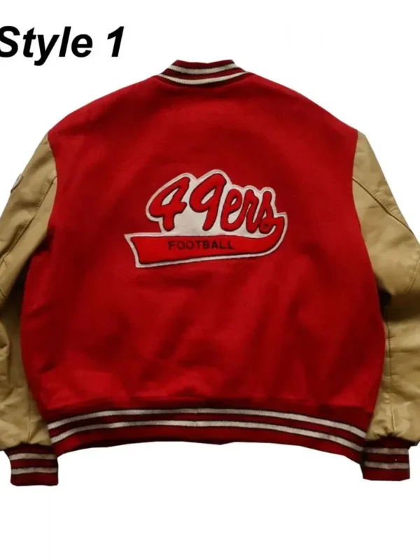 49ers SF Super Bowl Letterman Jacket
