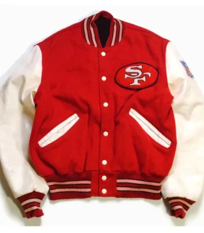 49ers SF Super Bowl Varsity Jacket