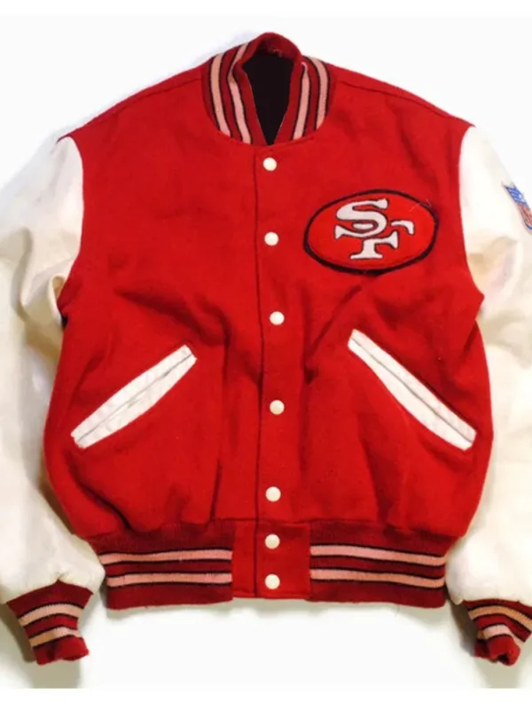 49ers SF Super Bowl Varsity Jacket