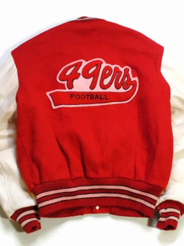 49ers SF Super Bowl Varsity Jacket