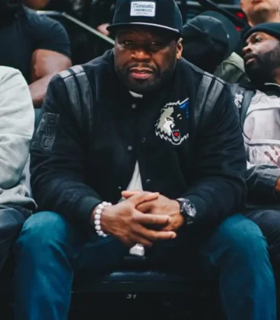50 Cent Minnesota Timberwolves Varsity Jacket