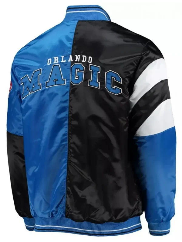 75th Anniversary Orlando Magic Leader Color Block Satin Jacket
