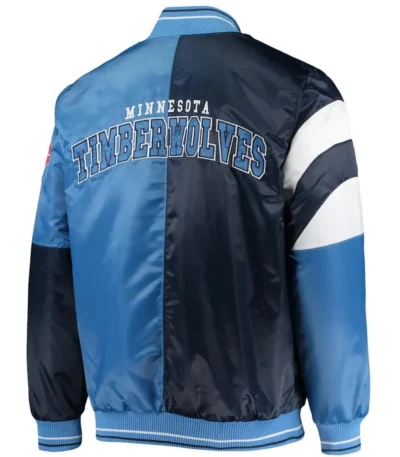 75th Anniversary T-Wolves Leader Color Block Jacket
