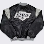 80s Los Angles Kings Black Bomber Jacket