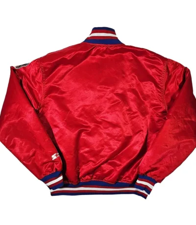 80s Montreal Canadiens Red Bomber Jacket
