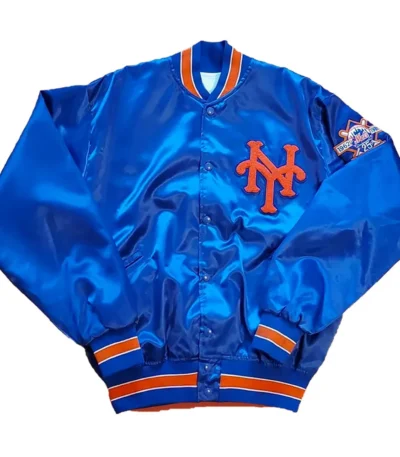 80s NY Mets 25th Anniversary Royal Jacket