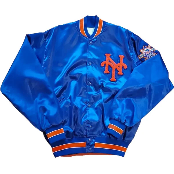80s NY Mets 25th Anniversary Royal Jacket