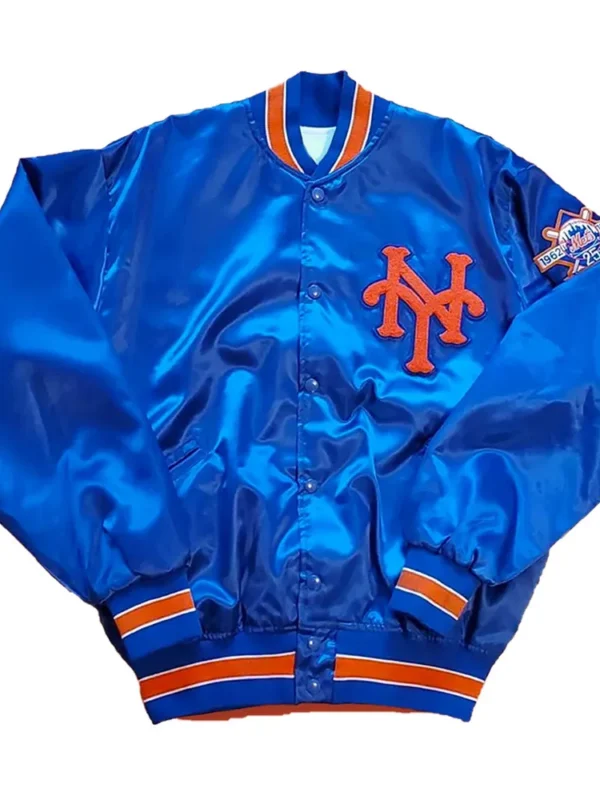 80s NY Mets 25th Anniversary Royal Jacket