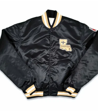 80s New Orleans Saints Bomber Jacket