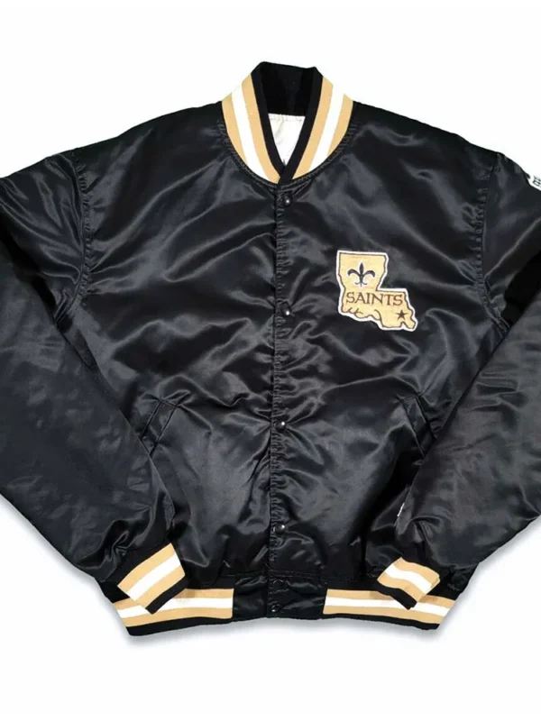 80s New Orleans Saints Bomber Jacket