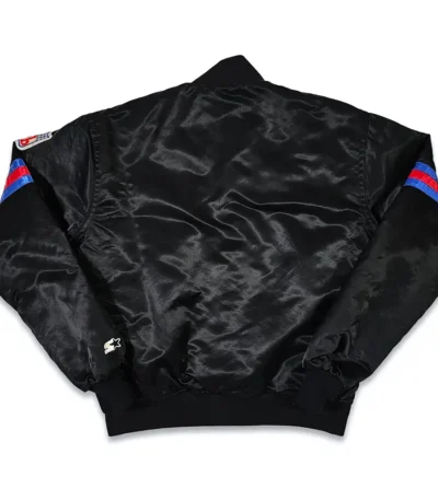 80s New York Giants Black Bomber Jacket