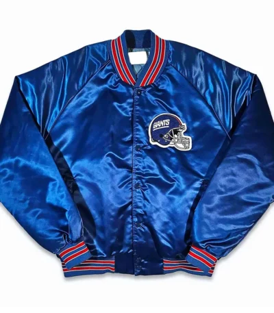 80s New York Giants Bomber Jacket