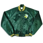 80’s Oregon Ducks Green Satin Jacket