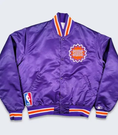 80s Phoenix Suns Purple Jacket