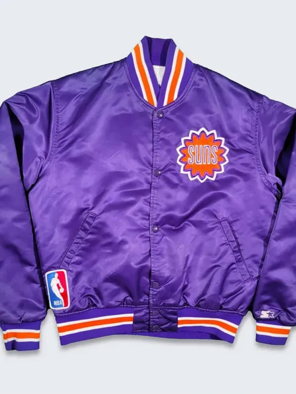 80s Phoenix Suns Purple Jacket