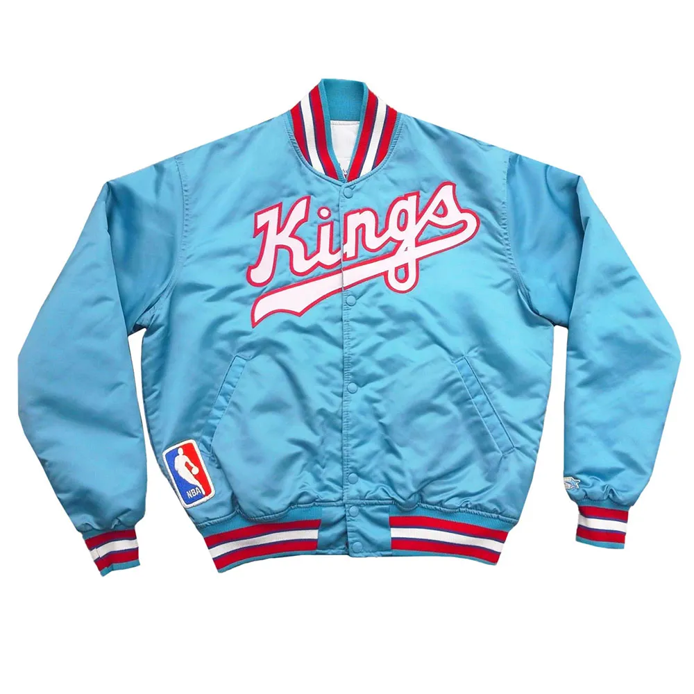 80s Sacramento Kings Mint Satin Jacket 80s Sacramento Kings Mint Satin Jacket