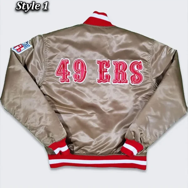 80’s San Francisco 49ers Bomber Jacket