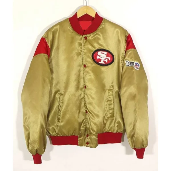 80’s San Francisco 49ers Teddy Satin Jacket