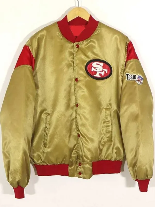 80’s San Francisco 49ers Teddy Satin Jacket