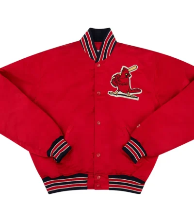80s St Louis Cardinals Red Jacket